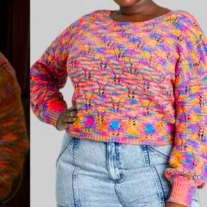 BUNDLE of 2 - NWT WILD FABLE Soft and Cozy cropped Sweaters Junior Fit